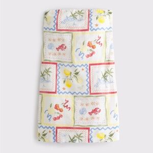 Abercrombie & Fitch Multicolor Patterned Skort Dress